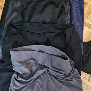 COPY - Stylish Black ,grey Blue Leggings Size Xl And Large